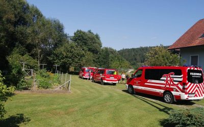 Abschnitt 3: Feuerwehrjugend beim Bachsteigen