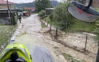 Unwettereinsätze in Ligist und Krottendorf