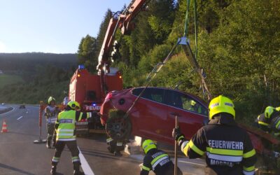 Verkehrsunfall auf der A2