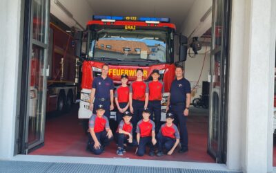 Jugendausflug zur Berufsfeuerwehr Graz