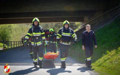 FF Ligist bei Tunnel-Grundausbildung in Mooskirchen
