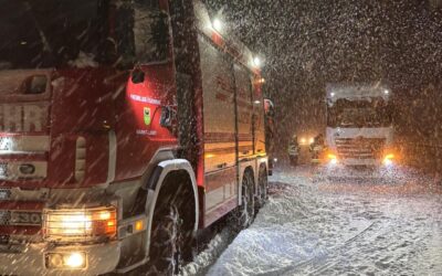 Schneechaos in der Steiermark